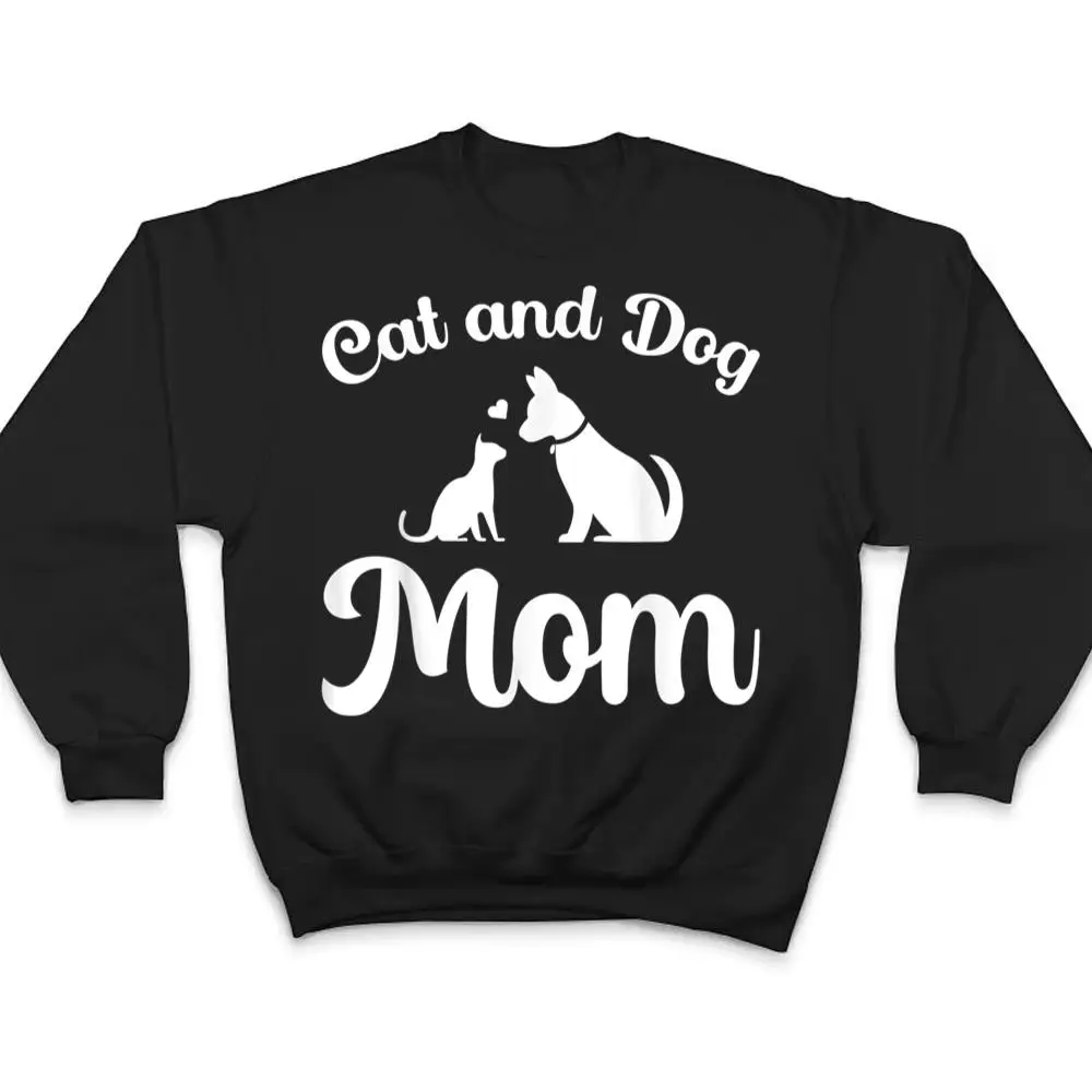 Cats-and-Dogs-Mom-Mothers-Day-Puppy-Pets-Animals-Lover-T-Shirt-4 Cats and Dogs Mom Mother's Day Puppy Pets Animals Lover T Shirt