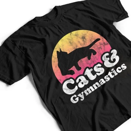 Cats and Gymnastics Cat and Gymnast T Shirt