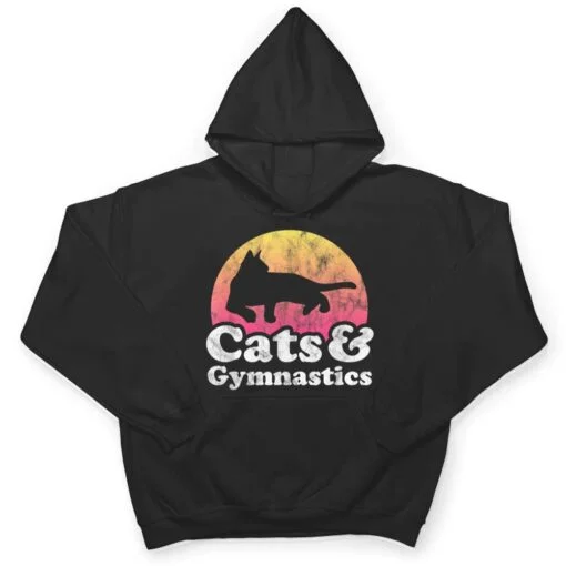 Cats and Gymnastics Cat and Gymnast T Shirt