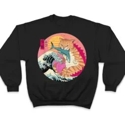 Catzilla Vintage Cute Cat Art Japanese Cat Lover For Girls T Shirt Catzilla Vintage Cute Cat Art Japanese Cat Lover For Girls T Shirt
