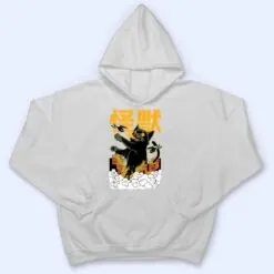 Catzilla vs Kaiju Vintage Funny Cute Cat Art Japanese Sunset T Shirt Catzilla vs Kaiju Vintage Funny Cute Cat Art Japanese Sunset T Shirt