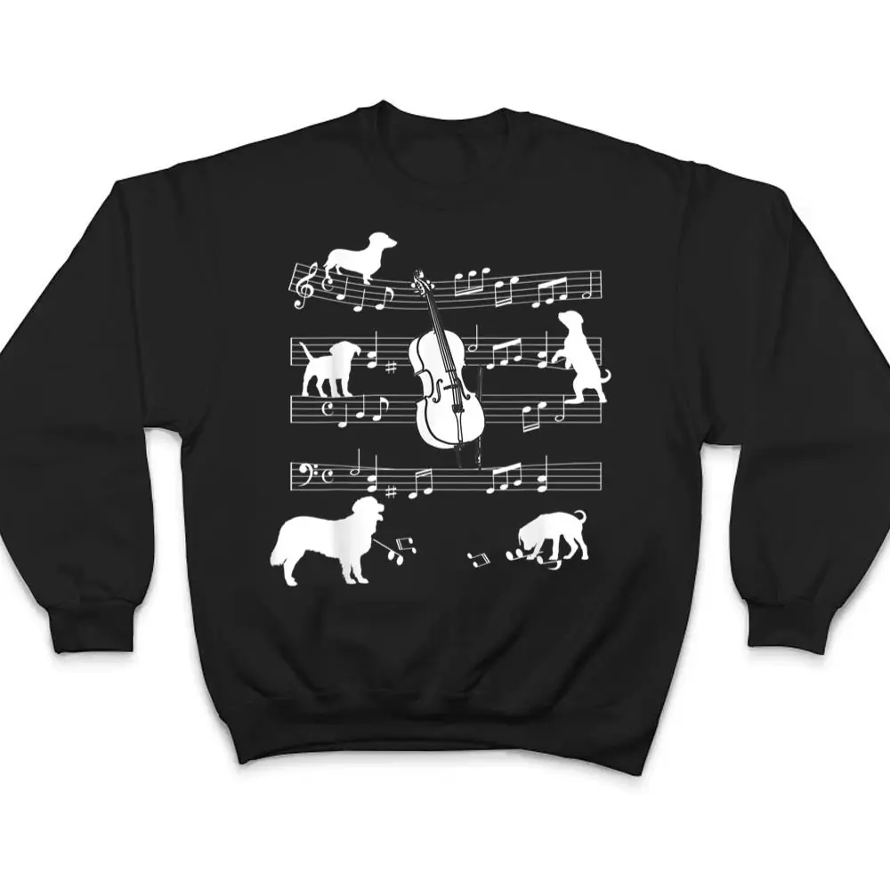 Cello-Player-Dog-for-Cellist-Dogs-and-Cello-T-Shirt-4 Cello Player Dog for Cellist Dogs and Cello T Shirt