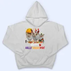 Chicken Halloween Happy HalloThanksMas Autumn Thanksgiving T Shirt Chicken Halloween Happy HalloThanksMas Autumn Thanksgiving T Shirt