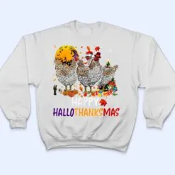 Chicken Halloween Happy HalloThanksMas Autumn Thanksgiving T Shirt Chicken Halloween Happy HalloThanksMas Autumn Thanksgiving T Shirt