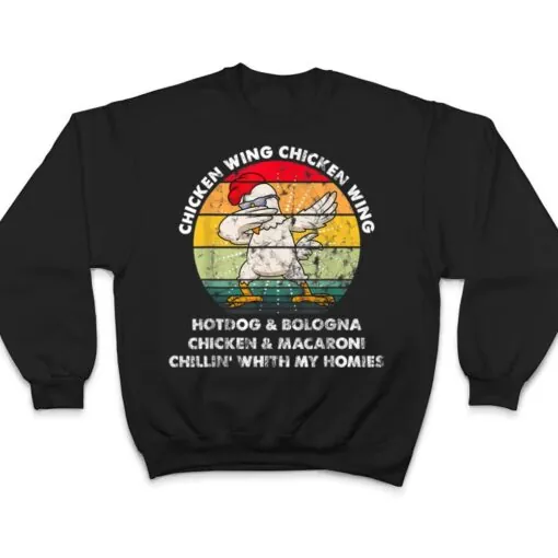 Chicken Wing Chicken Wing Song Lyric Hot Dog Bologna T Shirt