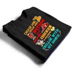 Chicken Wing Hot Dog And Bologna Chicken & Macaroni Design T Shirt Chicken Wing Hot Dog And Bologna Chicken & Macaroni Design T Shirt