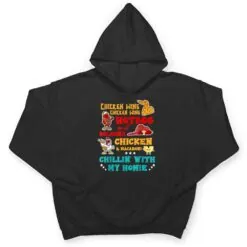 Chicken Wing Hot Dog And Bologna Chicken & Macaroni Design T Shirt Chicken Wing Hot Dog And Bologna Chicken & Macaroni Design T Shirt