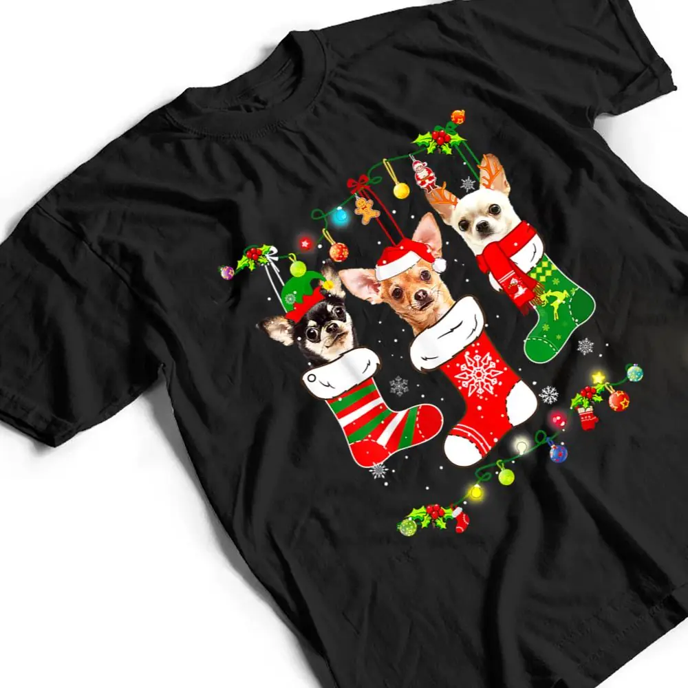 Chihuahua-Christmas-Lights-Gift-Funny-Xmas-Dog-Lover-T-Shirt-2 Chihuahua Christmas Lights Gift Funny Xmas Dog Lover T Shirt