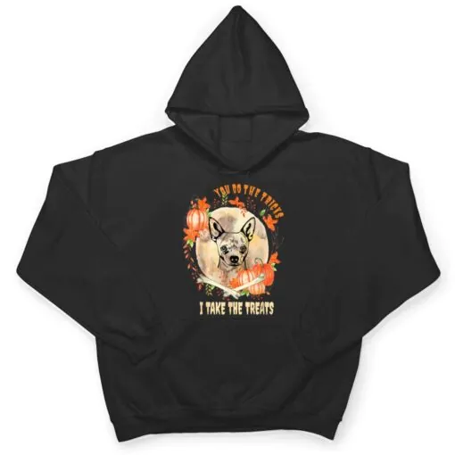 Chihuahua Dog Owner Halloween Pumpkin Humor Funny T Shirt