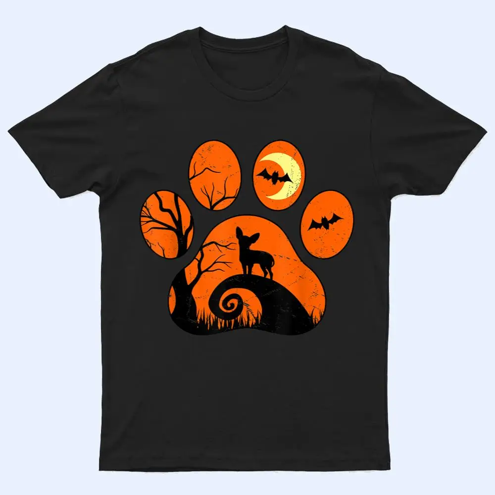 Chihuahua Dog Paw Halloween Costume T Shirt