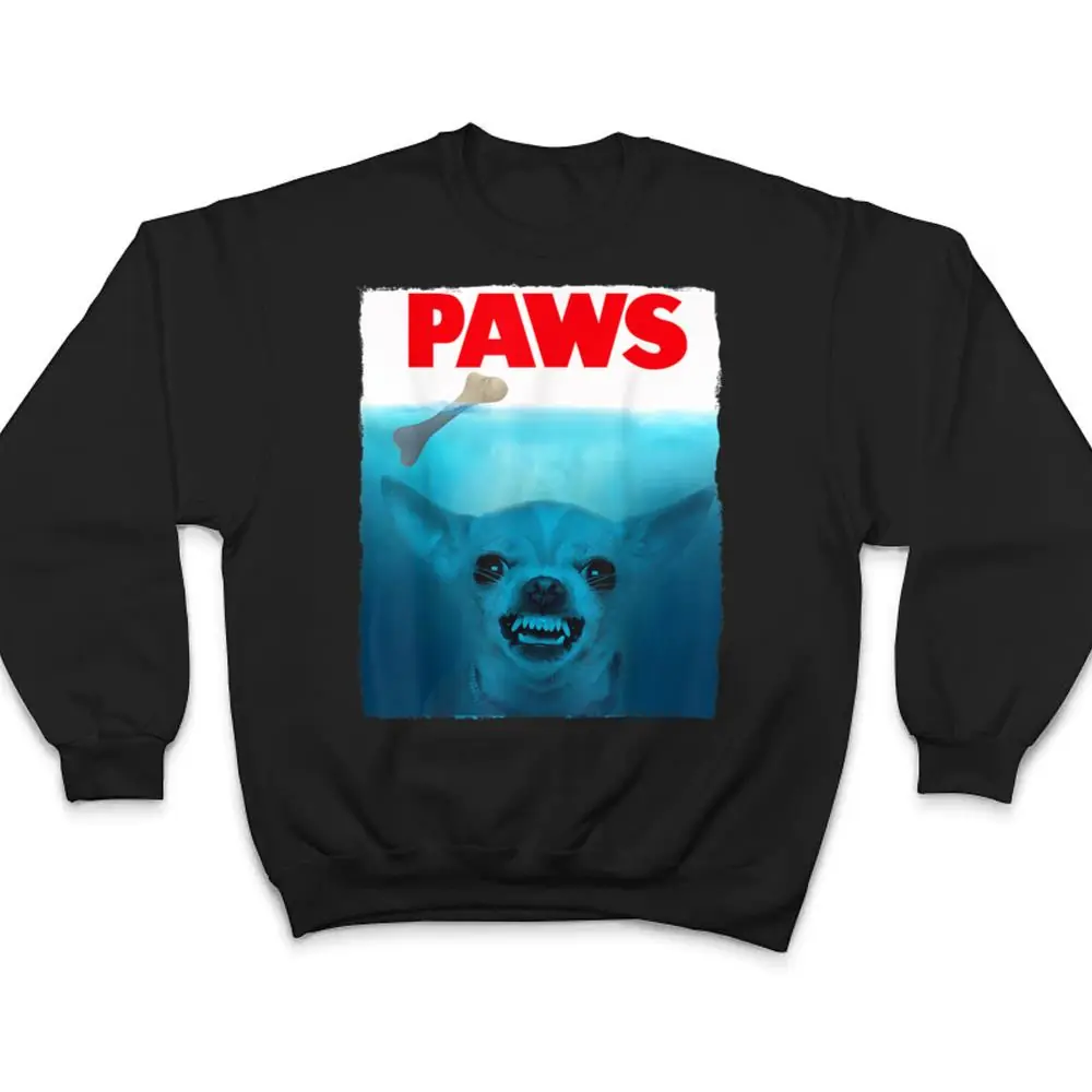 Chihuahua Dog Paws Cute Movie Poster Pet Funny T Shirt