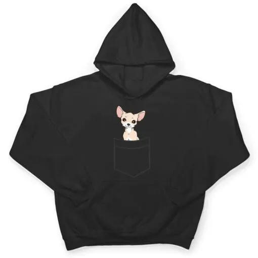 Chihuahua In a Pocket Cute Pocket Chihuahua Dog T Shirt