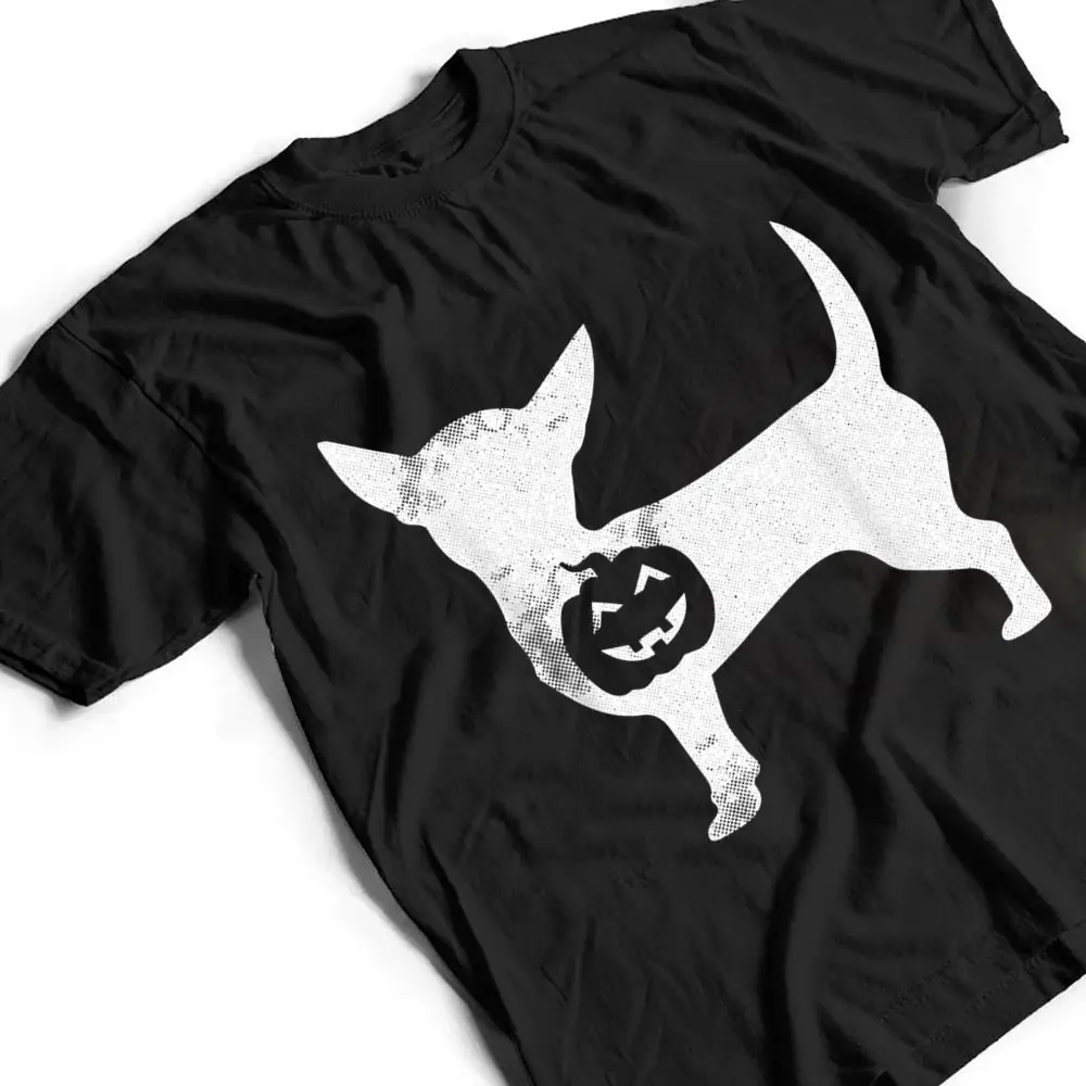 Chihuahua-Pumpkin-Lazy-Halloween-Costume-Chiwawa-Dog-Puppy-T-Shirt-2 Chihuahua Pumpkin Lazy Halloween Costume Chiwawa Dog Puppy T Shirt