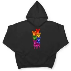 Chihuahua Rainbow Flag Gay Pride LGBT Dog Lover T Shirt