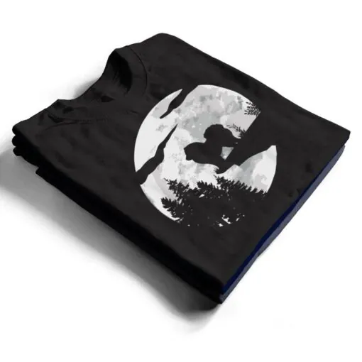 Chow Chow Dog Breed Full Moon At Night - Dog Owner Chow Chow T Shirt