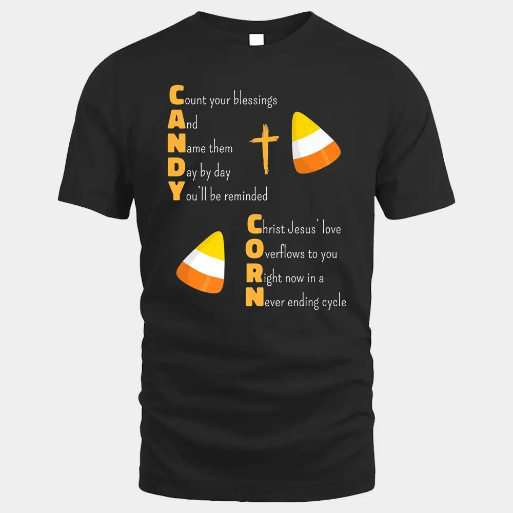 Christian Candy Corn Halloween Jesus Loves