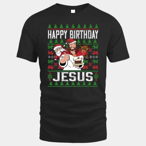Christian Christmas HAPPY BIRTHDAY JESUS Premium