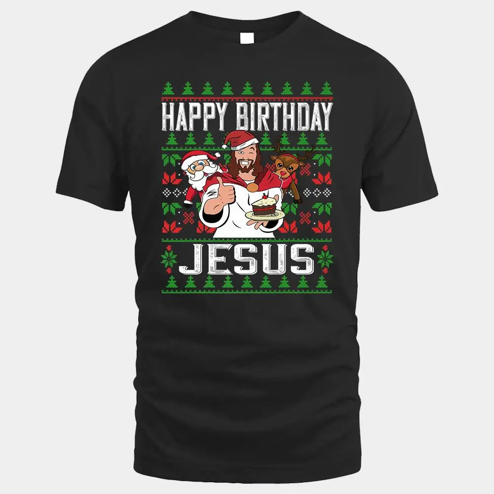Christian Christmas HAPPY BIRTHDAY JESUS Premium Christian Christmas HAPPY BIRTHDAY JESUS Premium