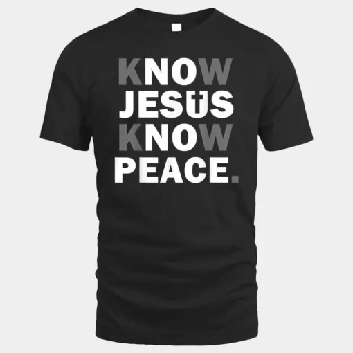 Christian  Cross Faith Know Peace Know Jesus