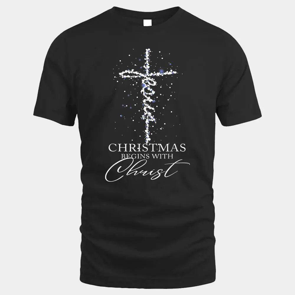 Christmas Begins With Christ Cross Jesus Christian Christmas Begins With Christ Cross Jesus Christian