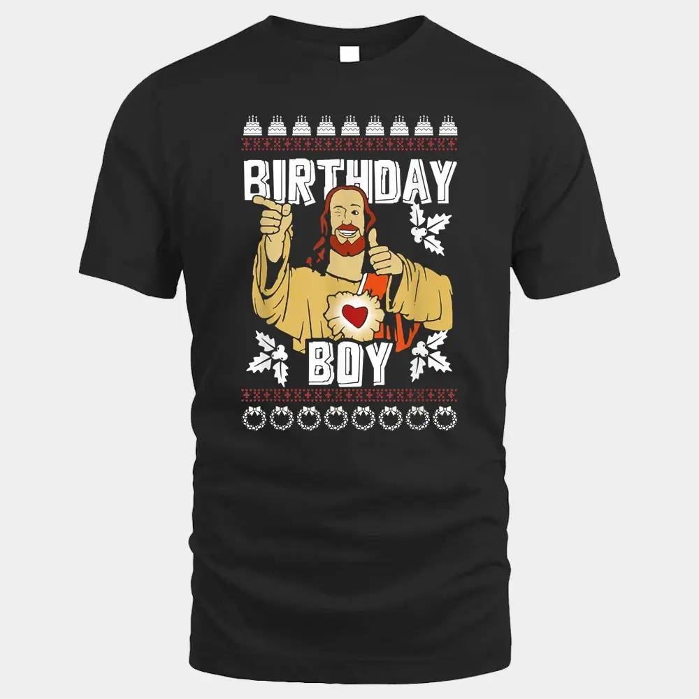 Christmas Birthday Boy Funny Jesus Religion Christian