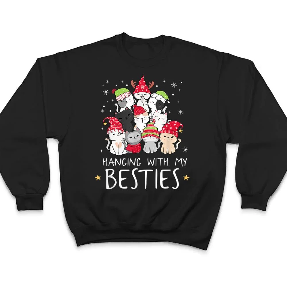 Christmas-Cat-Lover-Christmas-Tree-Kawaii-Cat-Bestie-T-Shirt-4 Christmas Cat Lover Christmas Tree Kawaii Cat Bestie T Shirt