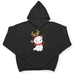 Christmas Cat Reindeer light Antlers T Shirt Christmas Cat Reindeer light Antlers T Shirt