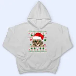 Christmas Cat Santa Hat Merry Catmas Ugly Christmas Sweater Premium T Shirt Christmas Cat Santa Hat Merry Catmas Ugly Christmas Sweater Premium T Shirt