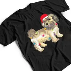 Christmas Funny Shitzu Dog Lover Santa Hat Lights Xmas Gifts T Shirt Christmas Funny Shitzu Dog Lover Santa Hat Lights Xmas Gifts T Shirt