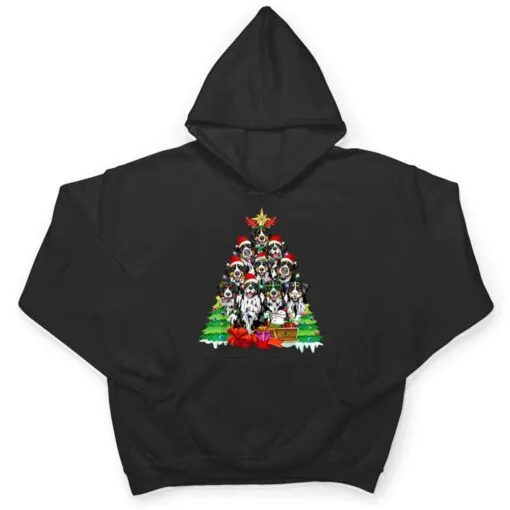 Christmas Pajama Bernese Mountain Tree Xmas T Shirt