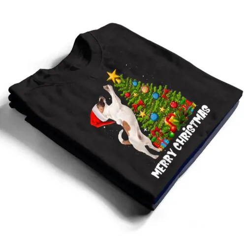 Christmas Tree Xmas Pajama Jack Russell Terrier Dog Lover T Shirt