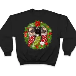 Christmas Tree Xmas Pajama Pug Dog Lover T Shirt Christmas Tree Xmas Pajama Pug Dog Lover T Shirt