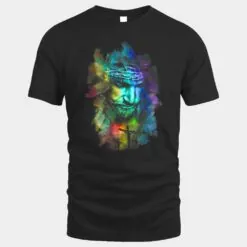 Colorful Jesus Faith Cross Jesus Christian Lover