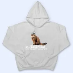 Conspiracy Cat Government Conspiracy Theory Tin Foil Hat T Shirt Conspiracy Cat Government Conspiracy Theory Tin Foil Hat T Shirt