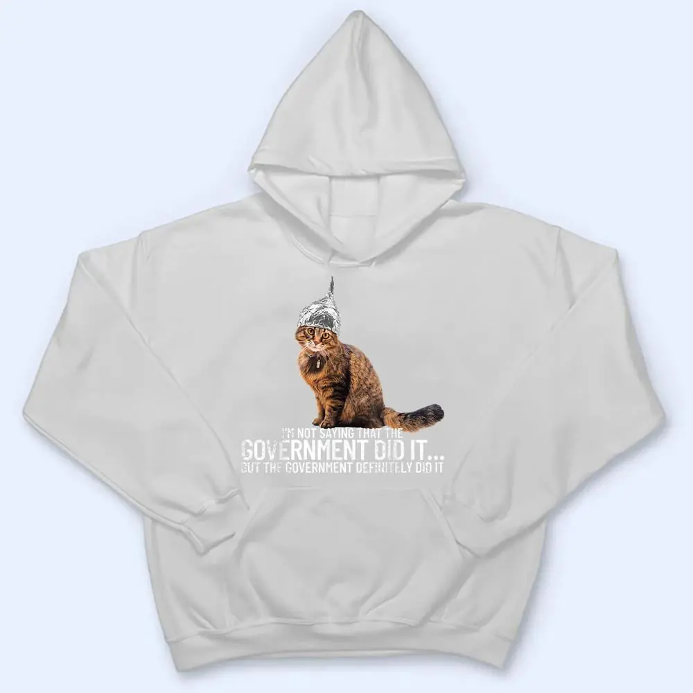 Conspiracy-Cat-Government-Conspiracy-Theory-Tin-Foil-Hat-T-Shirt-3 Conspiracy Cat Government Conspiracy Theory Tin Foil Hat T Shirt