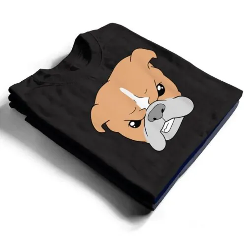 Cool Angry Bulldog - Dog - Funny - Cute - Graphic - Angry T Shirt