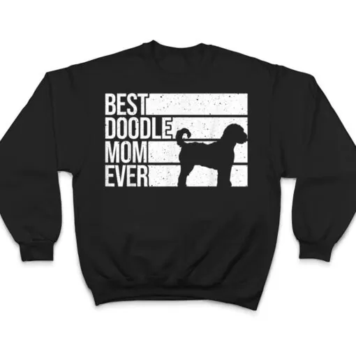 Cool Doodle Mom Art Women Girl Aussiedoodle Goldendoodle Dog Ver 1 T Shirt