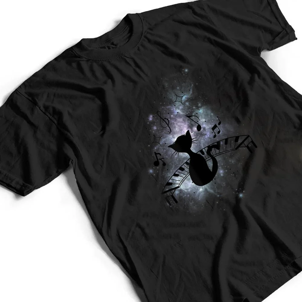 Cool-Music-and-Cats-Cat-Playing-Piano-Music-Note-Lover-T-Shirt-2 Cool Music and Cats - Cat Playing Piano - Music Note Lover T Shirt