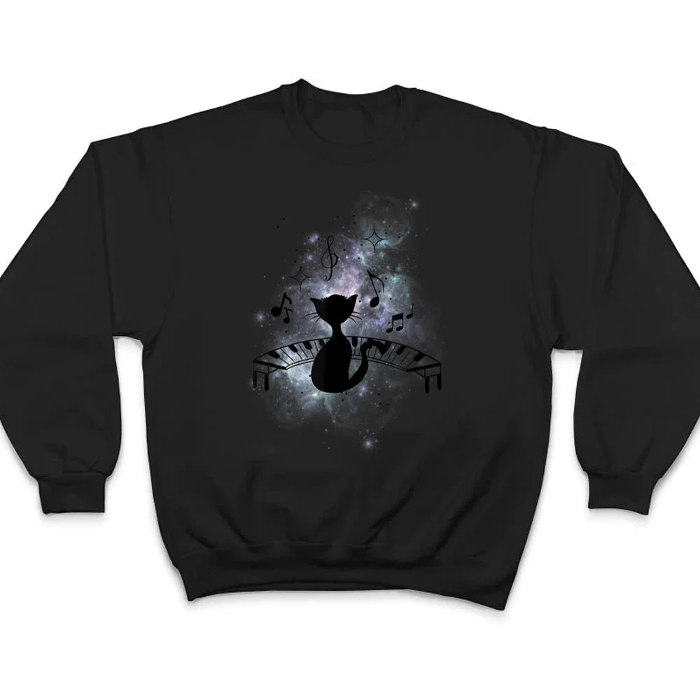 Cool-Music-and-Cats-Cat-Playing-Piano-Music-Note-Lover-T-Shirt-4 Cool Music and Cats - Cat Playing Piano - Music Note Lover T Shirt