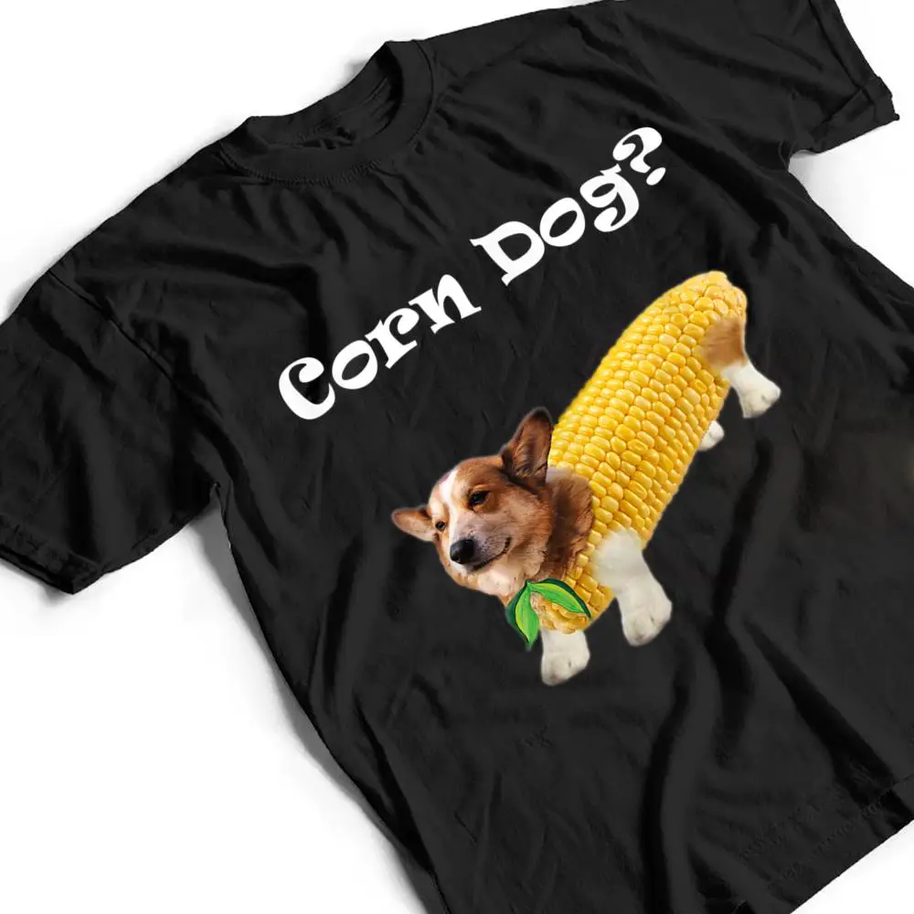 Corgi-Corn-Dog-T-Shirt-2 Corgi Corn Dog T Shirt
