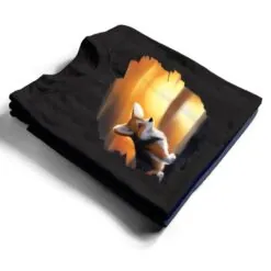 Corgi Dog Art Sunset Vintage Retro Corgis Dogs T Shirt Corgi Dog Art Sunset Vintage Retro Corgis Dogs T Shirt