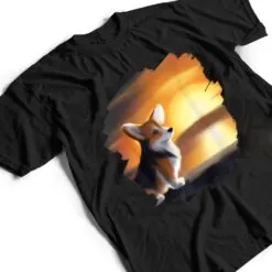 Corgi Dog Art Sunset Vintage Retro Corgis Dogs T Shirt Corgi Dog Art Sunset Vintage Retro Corgis Dogs T Shirt