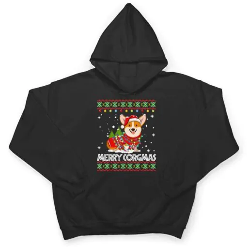 Corgi Dog Merry Corgmas Santa Corgi Christmas T Shirt