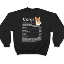 Corgi Facts Nutrition Funny Cardigan Pembroke Mama Dog T Shirt Corgi Facts Nutrition Funny Cardigan Pembroke Mama Dog T Shirt