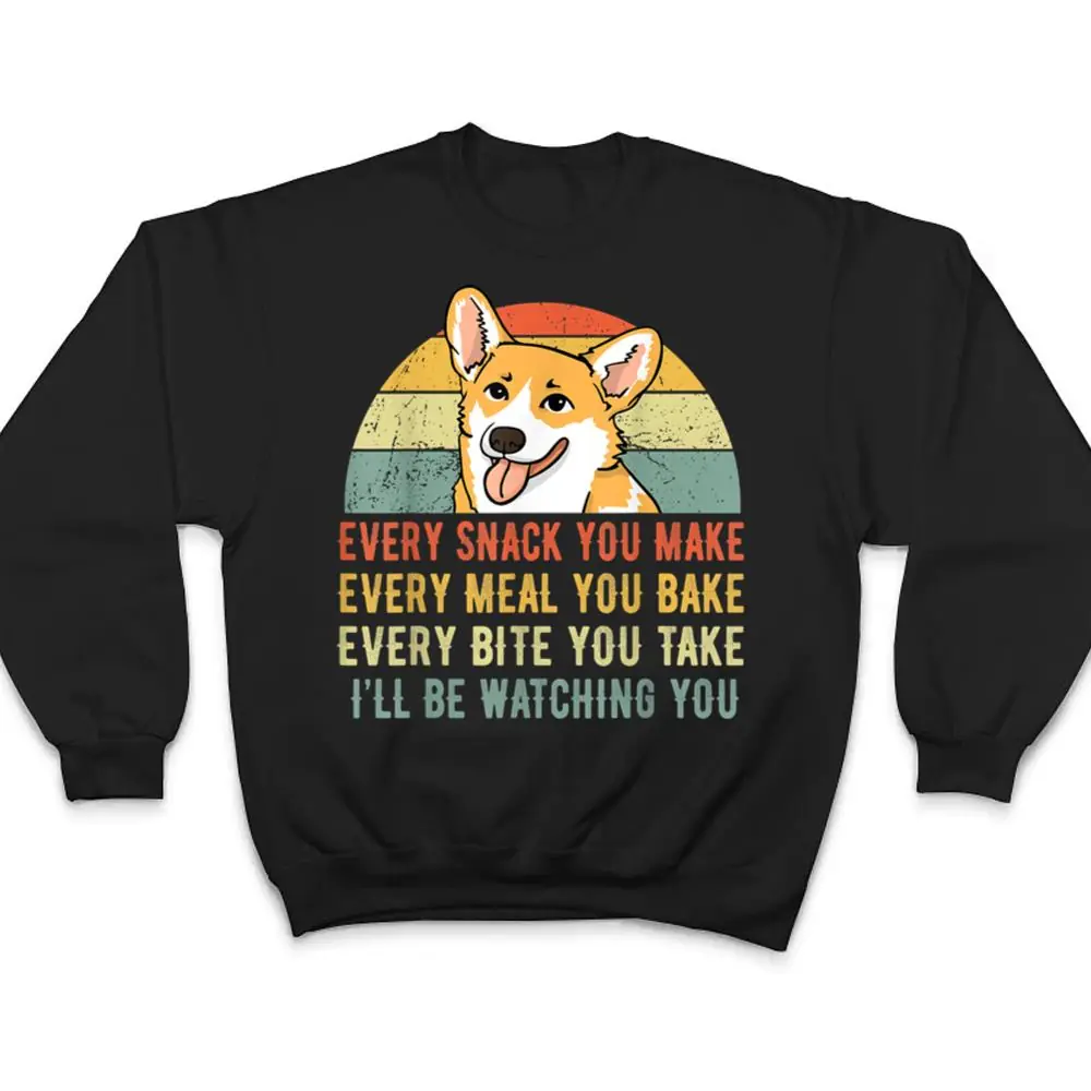 Corgi-Funny-Iu2019ll-Be-Watching-You-Corgi-Corgi-Dog-T-Shirt-4 Corgi Funny, Iu2019ll Be Watching You Corgi, Corgi Dog, T Shirt