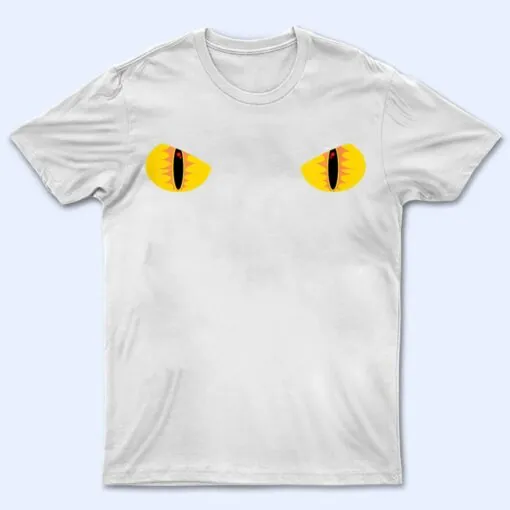 Creepy Halloween Cat Eyes Bringing Loving cats to Halloween T Shirt