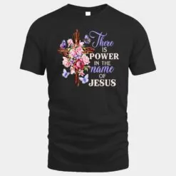 Cross And Flower There Is Power In The Name Of Jesus