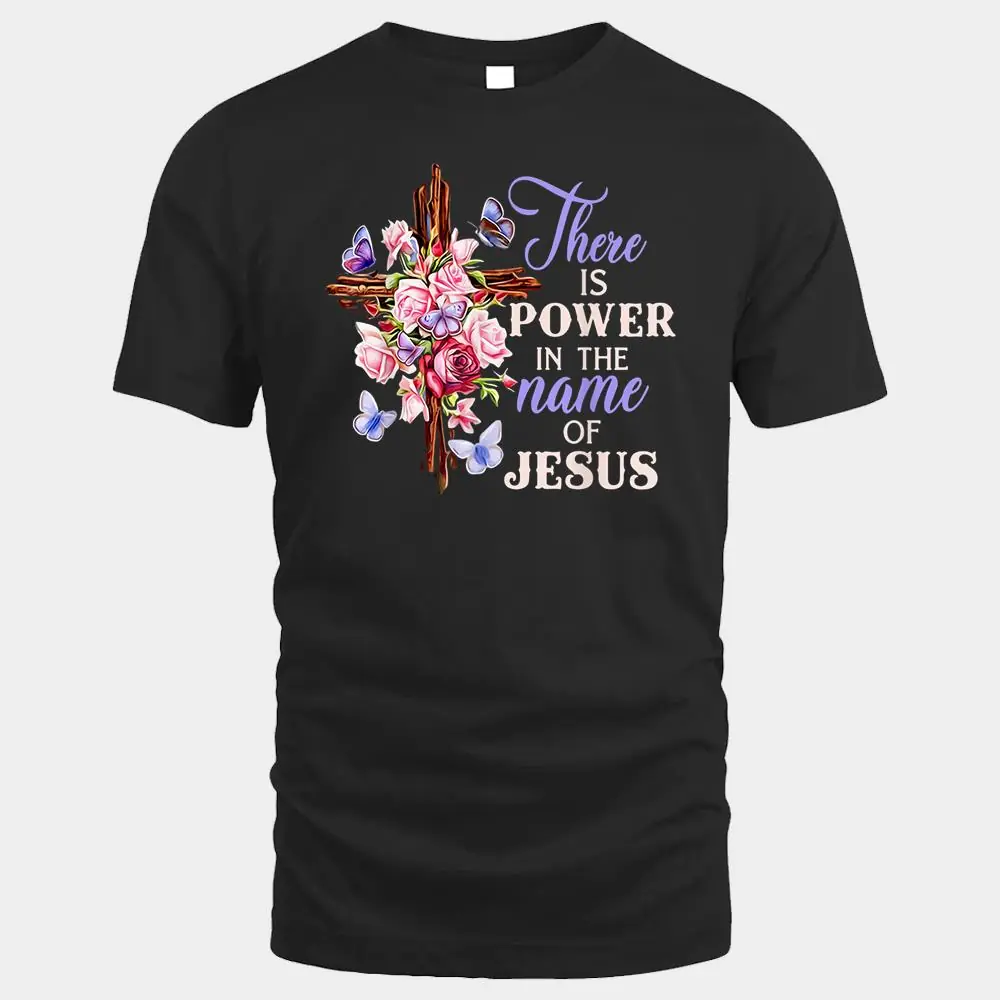 Cross And Flower There Is Power In The Name Of Jesus Cross And Flower There Is Power In The Name Of Jesus