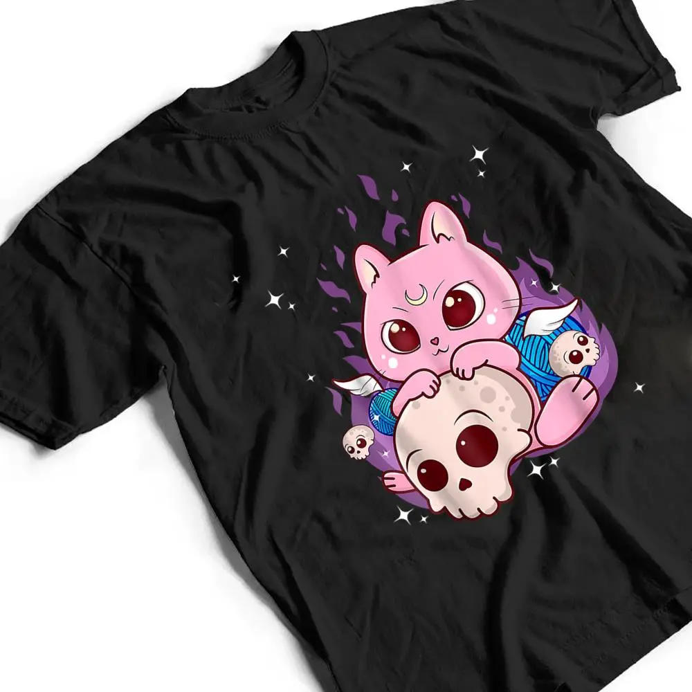 Cute-Anime-Kawaii-Cat-Aesthetic-Kawaii-Pastel-Goth-Halloween-T-Shirt-2 Cute Anime Kawaii Cat Aesthetic Kawaii Pastel Goth Halloween T Shirt