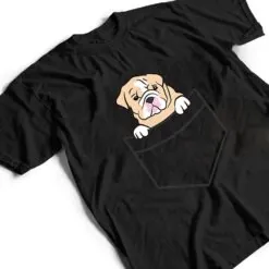 Cute British Bulldog In The Pocket Love English Bulldogs T Shirt Cute British Bulldog In The Pocket Love English Bulldogs T Shirt